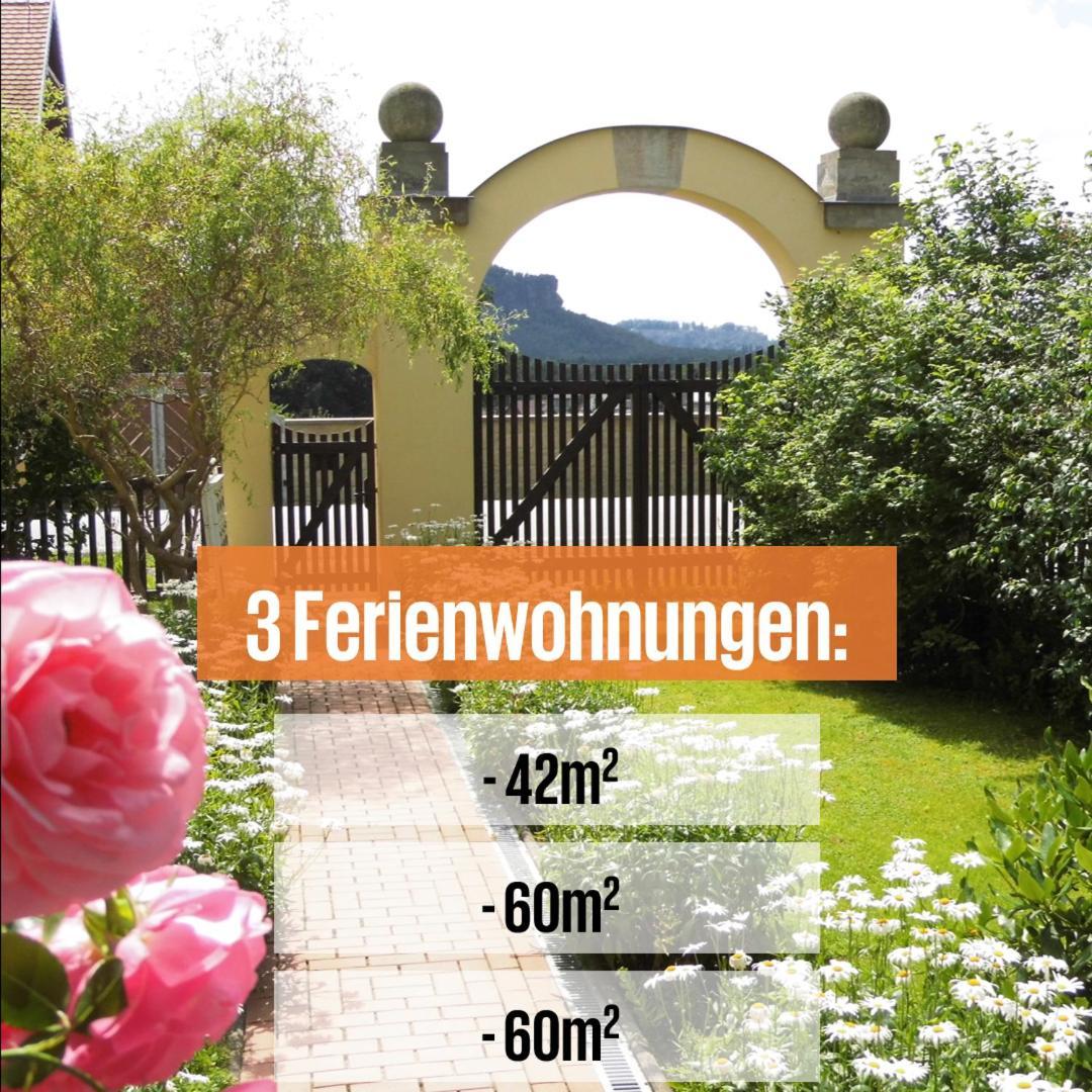Ferienwohnung Zum Lilienstein 巴特尚道 外观 照片