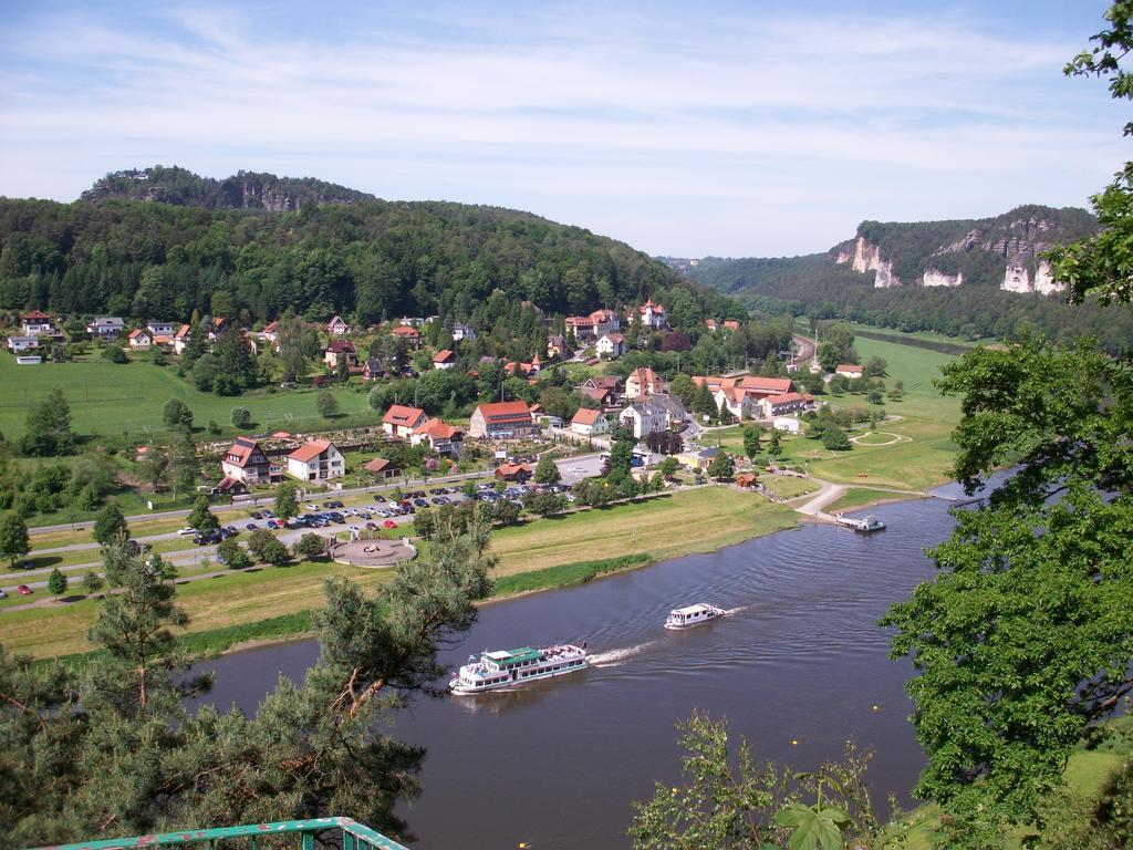 Ferienwohnung Zum Lilienstein 巴特尚道 外观 照片