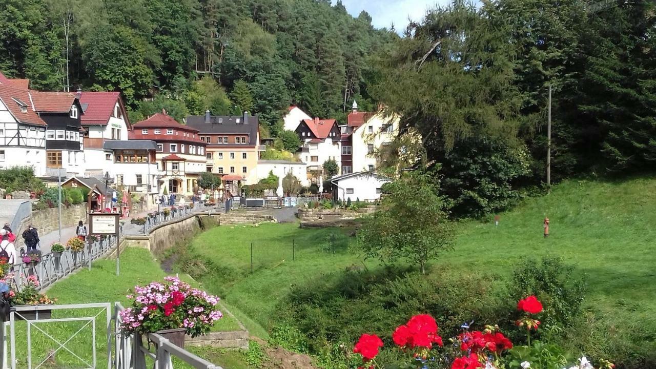 Ferienwohnung Zum Lilienstein 巴特尚道 外观 照片