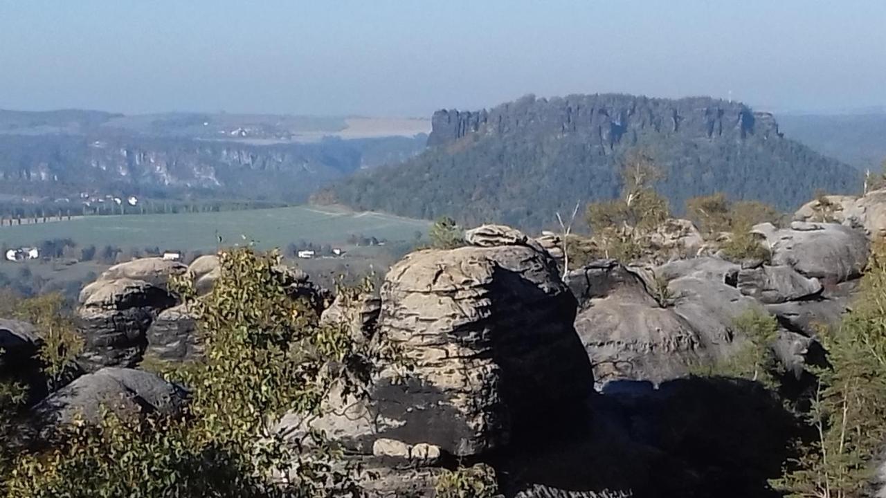 Ferienwohnung Zum Lilienstein 巴特尚道 外观 照片
